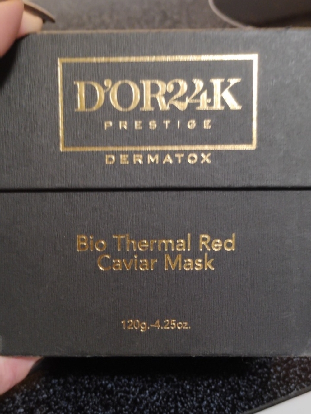 D'or24k Prestige $4k Bio Thermal Red Caviar Mask - Red - Picture 1 of 5